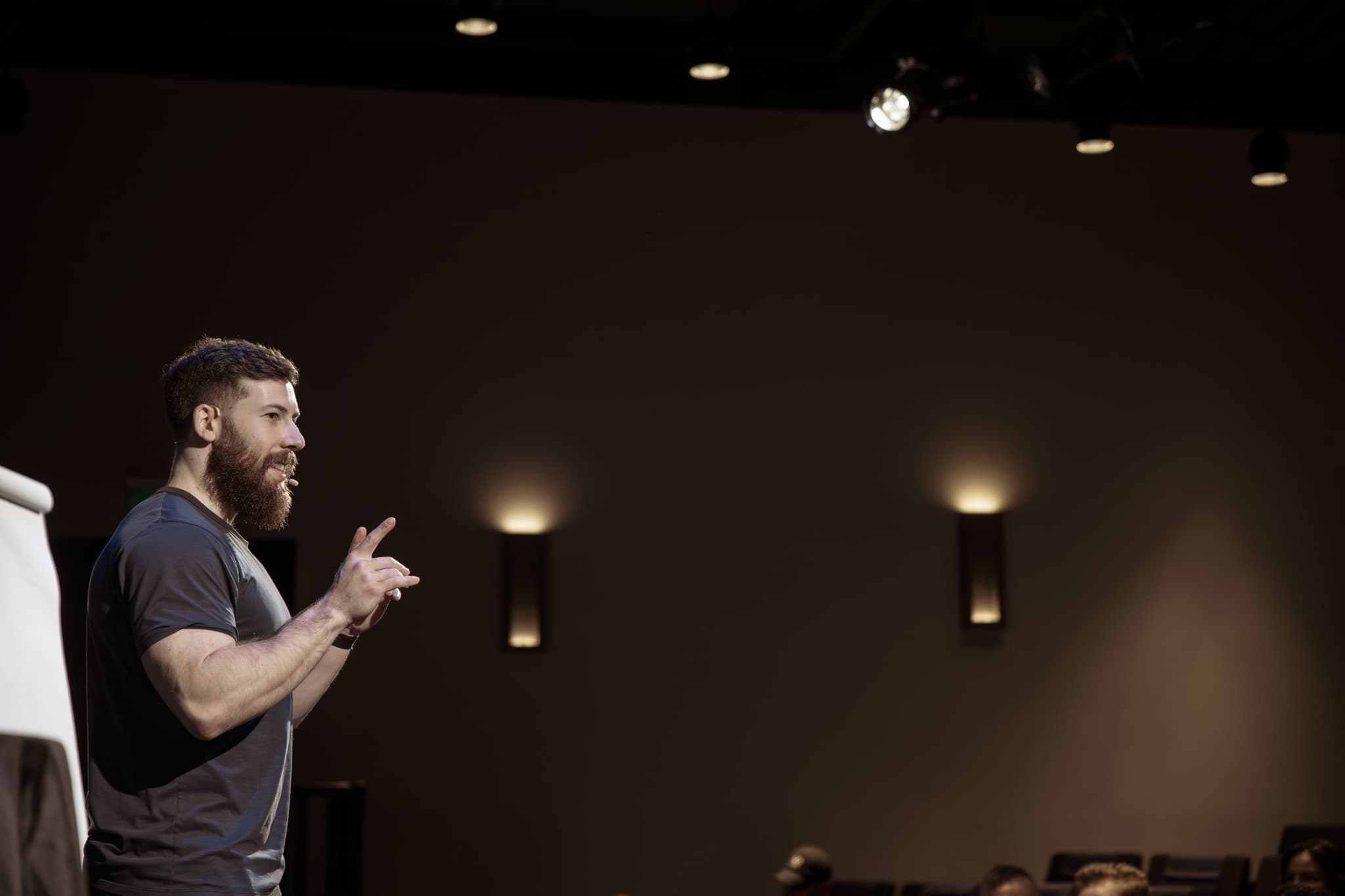 Operator presenting at the Martell Ventures Summit